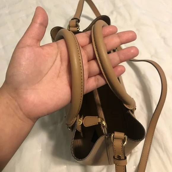 SOLD Lauren Ralph Lauren Mini Marcy Satchel - Picture 8 of 11